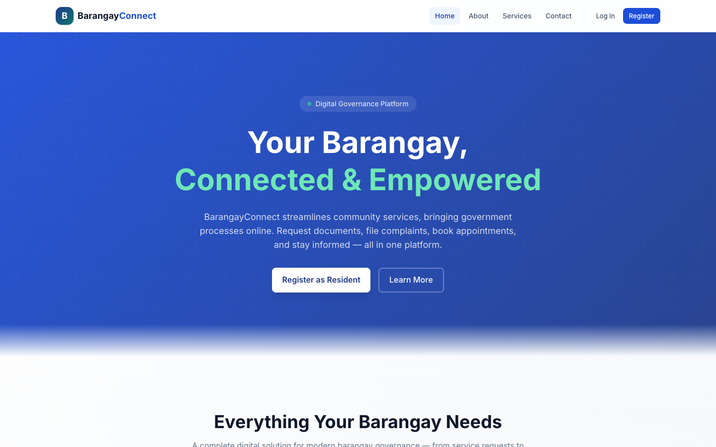 BarangayConnect screenshot